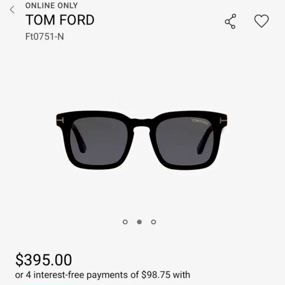 TOM FORD GLASSES